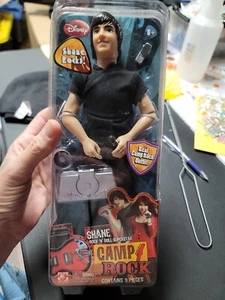 Disney Camp Rock: Shane Rocks Shane Rock n Roll Superstar Action Figure Rare Nib - Picture 1 of 8