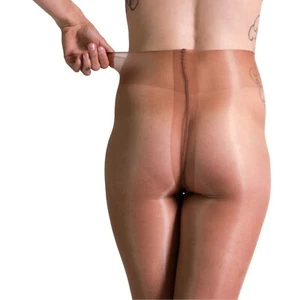 CECILIA de RAFAEL CDR Eterno Super Lucido 20den Strumpfhose - Hellbraun Gr.5 XL