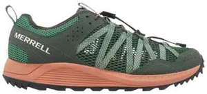 Merrell Wildwood Aerosport Pine Green Orange Men 9 Trail Outdoors Shoes J068087 - Picture 1 of 16