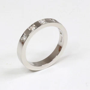 BVLGARI marry me Ring Diamond Platinum Pt950 US:#4.5~4.75 P0020710 - Picture 1 of 3