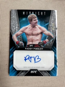 2024 TOPPS AUTO UFC PADDY PIMBLETT GLIMMER 5/25 🔥🔥🔥 - Picture 1 of 3