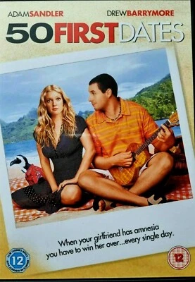50 First Dates (DVD-2004,1-Disc) Region 2."When your girlfriend has amnesia..."  - Image 1 of 4