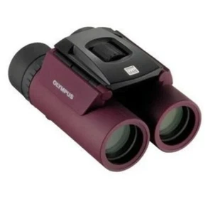 OLYMPUS Binoculars 8x25 WP II Purple Small Lightweight Waterproof From Japan - Picture 1 of 2