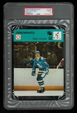 PSA 9 REAL CLOUTIER Sportscaster Hockey Card #90-2139 FINNISH