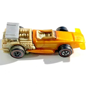 Hot Wheels Sizzlers Redline March Formula F-1 Gold 1970 Mexico UNTESTED AS IS - Picture 1 of 22