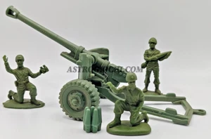 ATLANTIC SOLDATINI SCALA 1/32 GRUPPO D'APPOGGIO ANTICARRO VINTAGE '70 COMPLETO - Picture 1 of 4