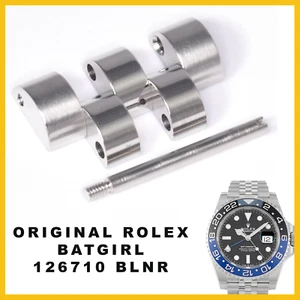 Rolex GMT Master II BATGIRL 126710BLNR Steel Jubilee 15.5mm Link (Thick Screw) - Picture 1 of 4