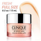 Clinique All About Eyes .5 oz. / 15 ml FULL SIZE - BRAND NEW FRESH!