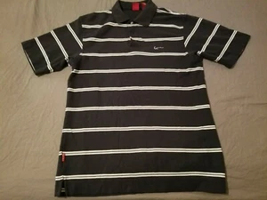Boys Vintage Karl Kani Polo Shirt XL Navy Blue Cotton - Picture 1 of 8