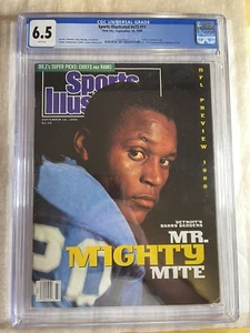 Barry Sanders 1st Sports Illustrated CGC 6.5 Newsstand 9/10/90 New Slab! - Picture 1 of 2
