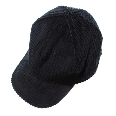 Gorra/sombrero de béisbol Wigens nuevo con etiquetas talla 59, 7 y 3/8 en pana azul 100 % algodón Foto 1 de 4