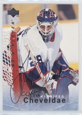 1995-96 Upper Deck Be a Player Auto Tim Cheveldae #S76 Auto