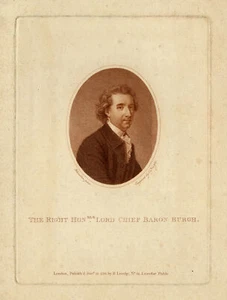 Antique Master Print-Portrait Walter Hussey Burgh-Ireland-Hamilton-Knight-1783 - Picture 1 of 6