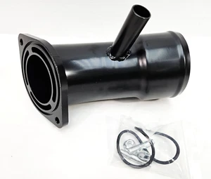 3.5" Turbo Intake Horn Elbow Horn Kit Black For 2017-2019 GMC 6.6L L5P Duramax - Foto 1 di 4