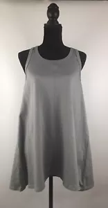 Diesel Tank Top Womens Size S Small Flowy Sleeveless Scoop Neck Gray F437-38 - Picture 1 of 6