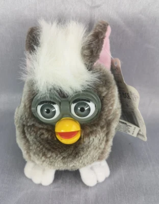Vintage Tiger Furby Buddies Plush Soft, My Name is Big Happy - Image 1 of 4