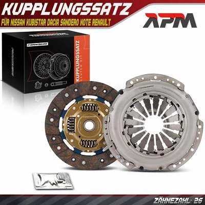 Kit Embrayage pour Nissan Kubistar Dacia Sandero Note Renault Clio Kangoo Megane - Photo 1/4