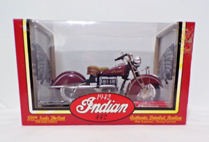 1996 Tootsie Toy Featuring 1942 INDIAN 442 MOTORCYCLE - 1:10 - See Below