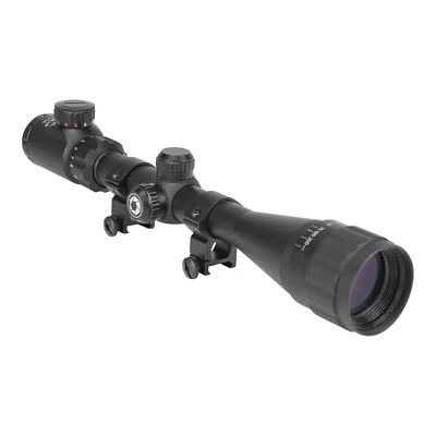 Mira para rifle Barska IR Mil-Dot Varmint 4-16x40 mm AO 25,4 mm tubo retícula verde/rojo Foto 1 de 4