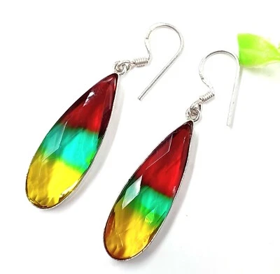 Discounted Sale Multi Color 72.65 Carat Earning Ametrine Pear Shape Gemstone LVG - Image 1 of 4