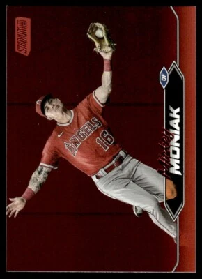 2024 Stadium Club Red Foil Mickey Moniak Los Angeles Angels #79 - Image 1 of 2