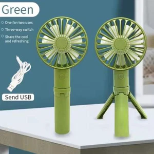 Portable Handheld Personal MINI face Fan 3Speeds Rechargeable Folding For Trave- - Picture 1 of 16