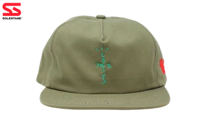 Travis Scott Jordan Cactus Jack Highest Hat Olive Green (TSCJ-HT006) One Size - Picture 1 of 2