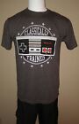 Klassisch Ausgebildet Grau NES Nintendo Ent System M Med Herren T-Shirt