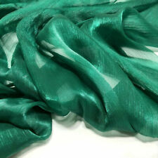 Ice Crepe Mesh Fabric Organza Shiny Glitter Sparkle Dress Sew Curtain Drape Trim
