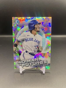 2021 Bowman Chrome 40 Man Futures Austin Martin #FMF-4 Atomic Refractor - Picture 1 of 2