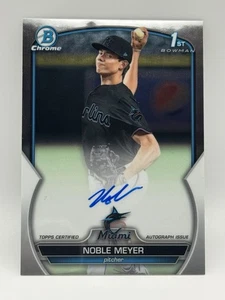 2023 Bowman Draft Chrome Prospect Auto Noble Meyer #CDA-NME Auto - Picture 1 of 2