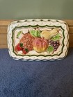 Vintage Ceramic Fruit Jello Mold Wall Art Hanging Himark - Japan