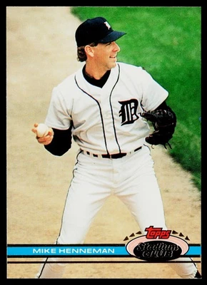 1991 Stadium Club #287 Mike Henneman - Image 1 of 2