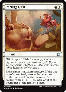 MTG Parting Gust BLB U Instant  NM - Picture 1 of 3