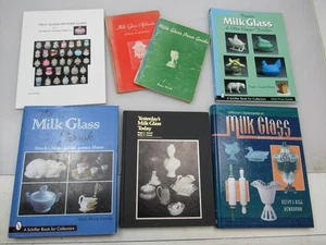 Milk Glass Book Lot Yesterday's Today Ferson Chiarenza Gougeon Warman - Picture 1 of 16