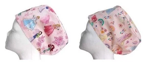 Disney Princess Scrub Cap Doctor Theatre Nurse Hospital ODP Vet Surgical - Picture 1 of 4