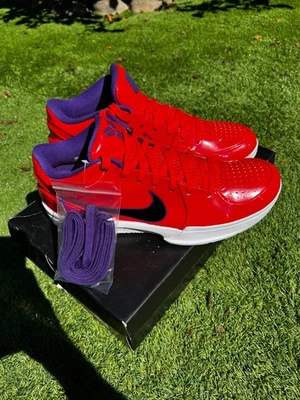  Nike Undefeated x Kobe 4 Protro Team Orange Size 12, DS  - Image 1 of 4