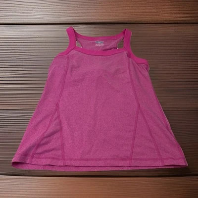 Tek Gear Yoga Womans L Large Solid Pink Athletic Tank Top Sleeveless Shirt - Image 1 of 4