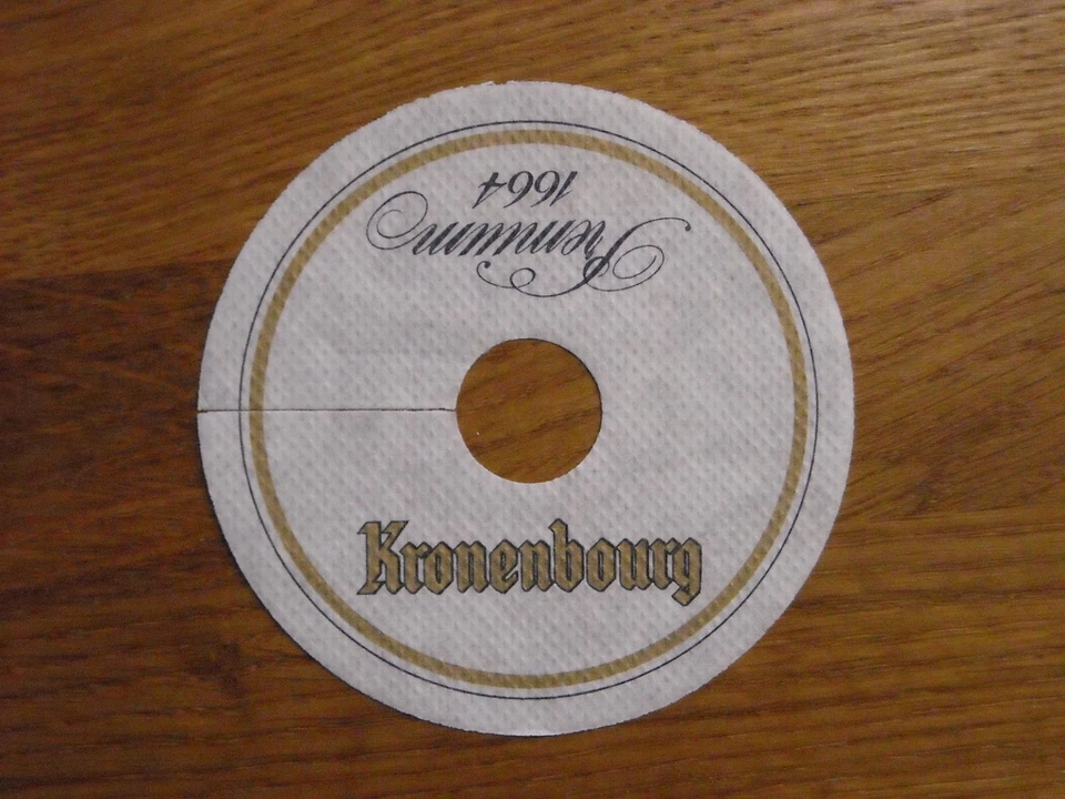 1  Pilsdeckchen - Tropfdeckchen Brauerei Strasburg Frankreich 3-189 - Bild 1 von 1