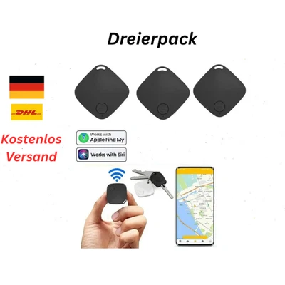 3x  Bluetooth 5 Tracker Auto Kinder Hunde Echtzeit Tracking Wasserdicht Air tag - Bild 1 von 4