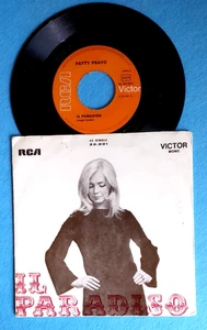PATTY PRAVO il PARADISO / SCENDE La NOTTE SALE La LUNA 45 GIRI PORTOGALLO RCA - Foto 1 di 2