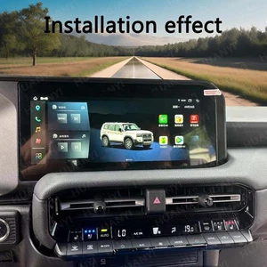 12.3" Car Stereo Radio Android Navigation GPS 6+128GB For Toyota Prado 2024-2025 - Picture 1 of 24