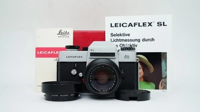 Leicaflex SL mit OVP & Leitz Wetzlar summicron - R 1:2/50 - Bild 1 von 4