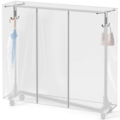 Soporte de cubierta y tubo para estante de ropa SimpleHouseware Z-Base (estante de ropa... Foto 1 de 4