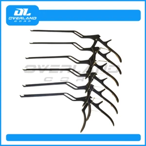 Kerrison Bajonett Knochen Wirbelsäule Rongeurs Deutsch Set 6 Stück Orthopädische Instrumente - Bild 1 von 5