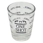 Vintage ?One Shot? Shot Glass Measured 1/2 - 1 1/2 oz Man Cave Tiki Bar