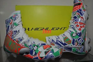 Under Armour Highlight MC Limited Edition ILLINOIS Football Cleats NIB - Picture 1 of 3