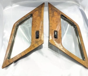 ROLLS ROYCE SILVER SHADOW II REAR RIGHT and LEFT VANITY MIRRORS SET - Picture 1 of 3