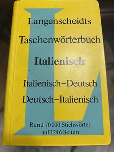 Langenscheids Taschenworterbucher: Italienisch (1985, Handelstaschenbuch) - Bild 1 von 1