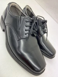 JULIUS MARLOW Boys Black Leather Shoes Lace Size 2 School Wedding | Worn Once - Picture 1 of 11
